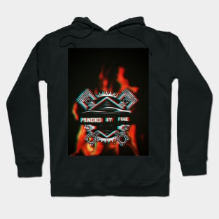 Powered by Fire Hoodie